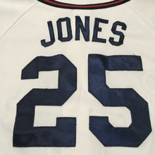 Load image into Gallery viewer, MLB ATLANTA BRAVES CHIPPER JONES AUTHENTIC MAJESTIC YOUTH JERSEY SIZE MEDIUM