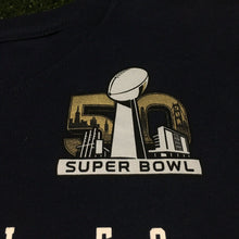 Load image into Gallery viewer, The Nike Tee Super Bowl 50 Denver Broncos Champions Navy Shirt Men Small