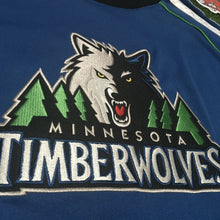 Load image into Gallery viewer, Adidas NBA Minnesota Timberwolves Youth Warm Up Set Sample Size Medium