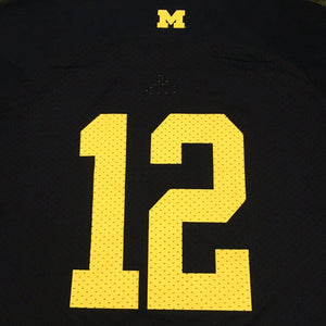 Adidas Michigan WOLVERINES #16 Denard ROBINSON Football Jersey Men's Size Large