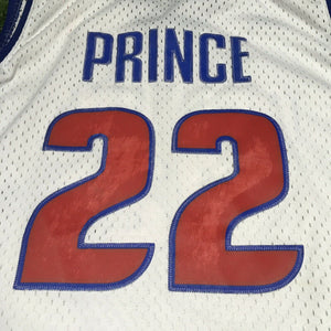 Adidas Authentic Tayshaun Prince Detroit Pistons NBA Jersey Youth Size Large