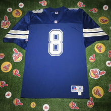 Load image into Gallery viewer, Dallas Cowboys Troy Aikman Rookie Season Russell Athletics Men’s Size 44 Size L