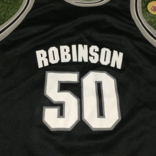 Load image into Gallery viewer, Vintage San Antonio Spurs #50 David Robinson Champion NBA Jersey Youth L 14-16