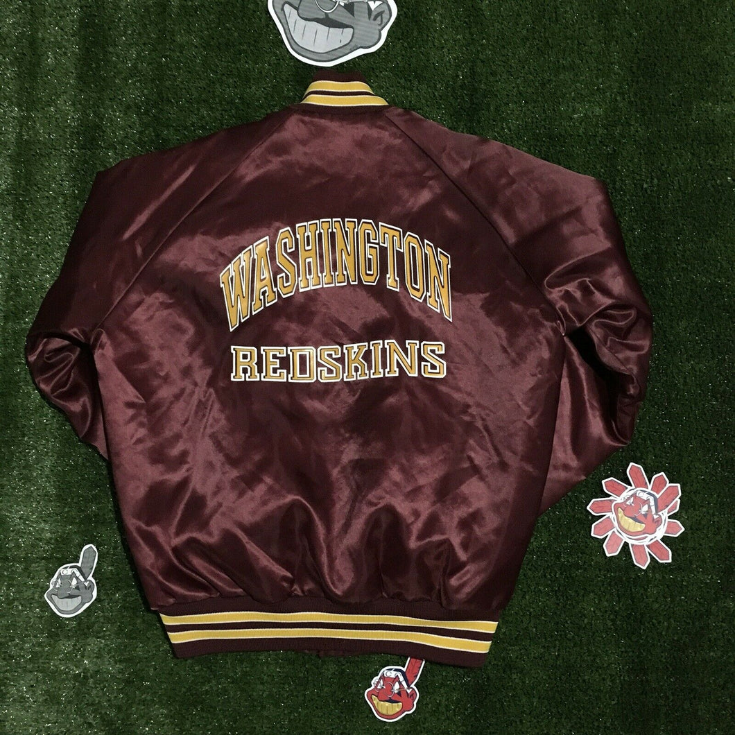 Vintage Chalkline Washington Redskins Nfl Football Jacket Youth Large 14/16