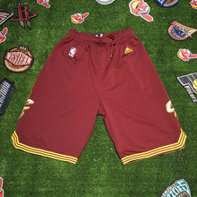 Load image into Gallery viewer, NBA Adidas Cleveland Cavaliers LeBron James Game Shorts CAVS Youth Large