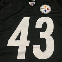 Load image into Gallery viewer, Authentic NFL PITTSBURGH STEELERS Youth Large Jersey Troy POLAMALU #43 REEBOK