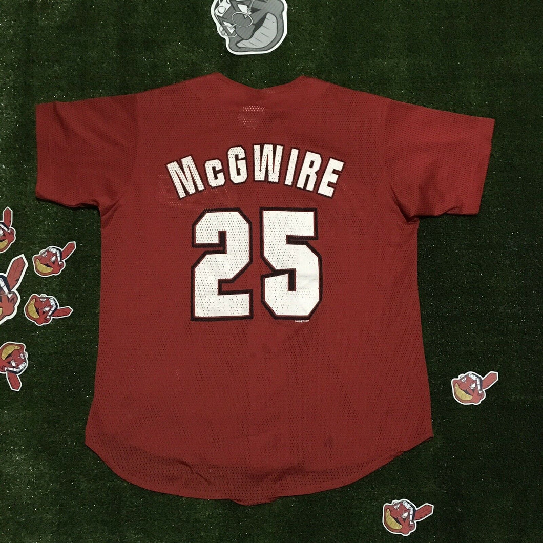 Mark McGwire St.Louis Cardinals True Fan Throwback 1999 Medium Jersey