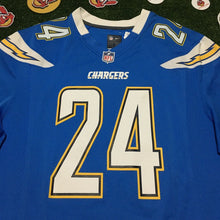 Load image into Gallery viewer, NFL Chargers Mathews # 24 Size Large Nike On Field - San Diego Chargers Blue