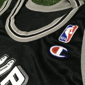 Vintage San Antonio Spurs #50 David Robinson Champion NBA Jersey Youth L 14-16