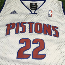 Load image into Gallery viewer, Adidas Authentic Tayshaun Prince Detroit Pistons NBA Jersey Youth Size Large