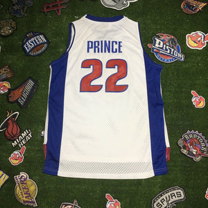 Adidas Authentic Tayshaun Prince Detroit Pistons NBA Jersey Youth Size Large