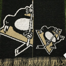 Load image into Gallery viewer, Pittsburgh Penguins Scarf  Forever NHL Team Scarf