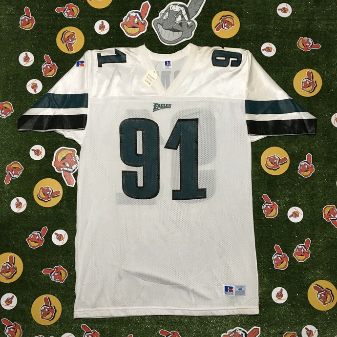 Vintage NFL Philadelphia Eagles ANDY HARMON Russell Athletic Jersey Size 48