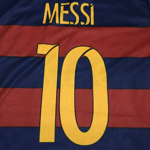 Barcelona FC Lionel Messi Jersey Men's SIze Medium Fifa 2015