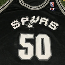 Load image into Gallery viewer, Vintage San Antonio Spurs #50 David Robinson Champion NBA Jersey Youth L 14-16