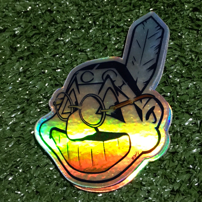 Holographic OJB Sticker