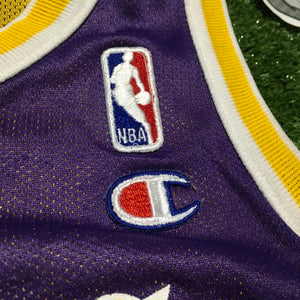 Shaquille O'Neal Reversible CHAMPION Lakers NBA Basketball Jersey Youth L 14-16 